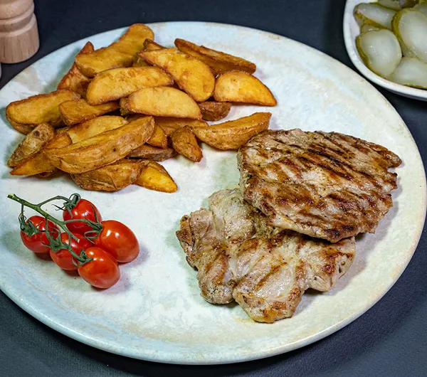 Ceafa de Porc — livrare Meniu Grill Story Pizza Rahova
