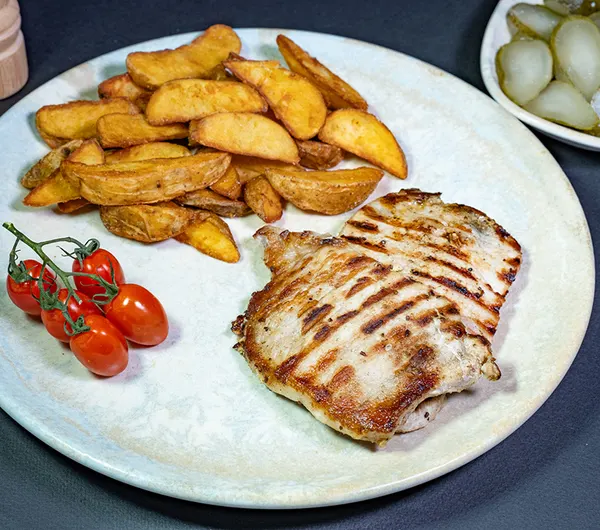 Cotlet de Porc — livrare Meniu Grill Story Pizza Rahova