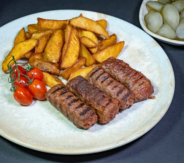 4 Mici cu Mustar — livrare Meniu Grill Story Pizza Rahova
